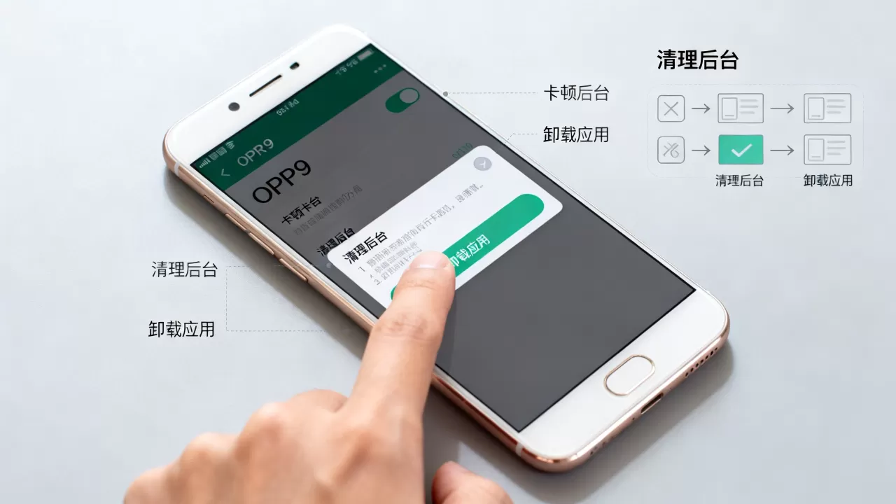 OPPOR9手机为什么这么卡,OPPOR9手机卡顿解决方法 OPPOR9手机为什么这么卡,OPPOR9手机卡顿解决方法