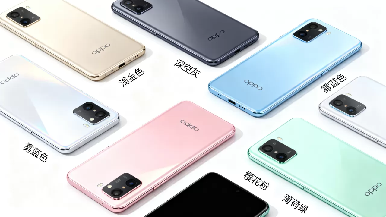 OPPO手机都有什么颜色,OPPO手机颜色大全 OPPO手机都有什么颜色,OPPO手机颜色大全