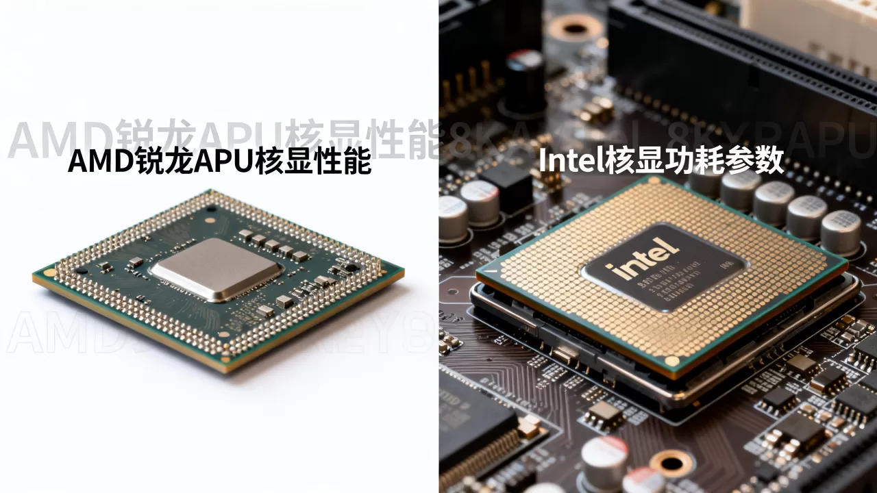 核芯显卡APU怎么选?AMD锐龙APU与Intel核显对比 核芯显卡APU怎么选?AMD锐龙APU与Intel核显对比