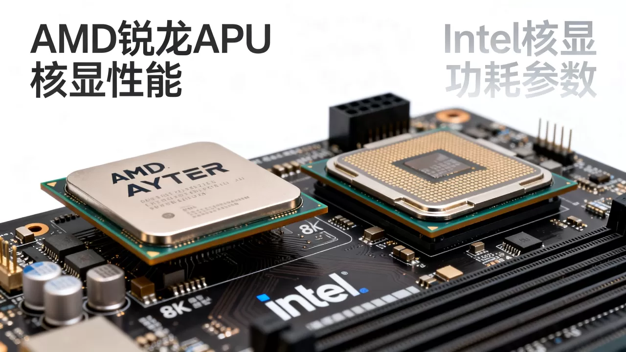 核芯显卡APU怎么选?AMD锐龙APU与Intel核显对比 核芯显卡APU怎么选?AMD锐龙APU与Intel核显对比