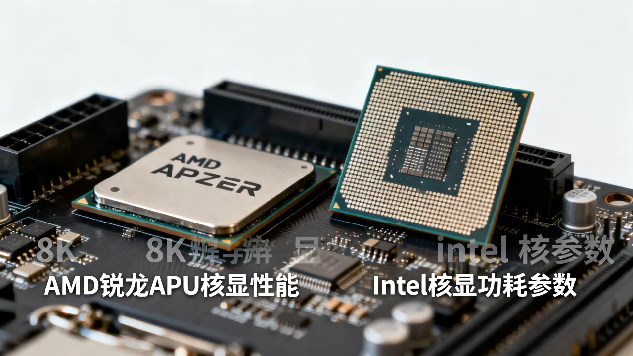 核芯显卡APU怎么选?AMD锐龙APU与Intel核显对比 核芯显卡APU怎么选?AMD锐龙APU与Intel核显对比