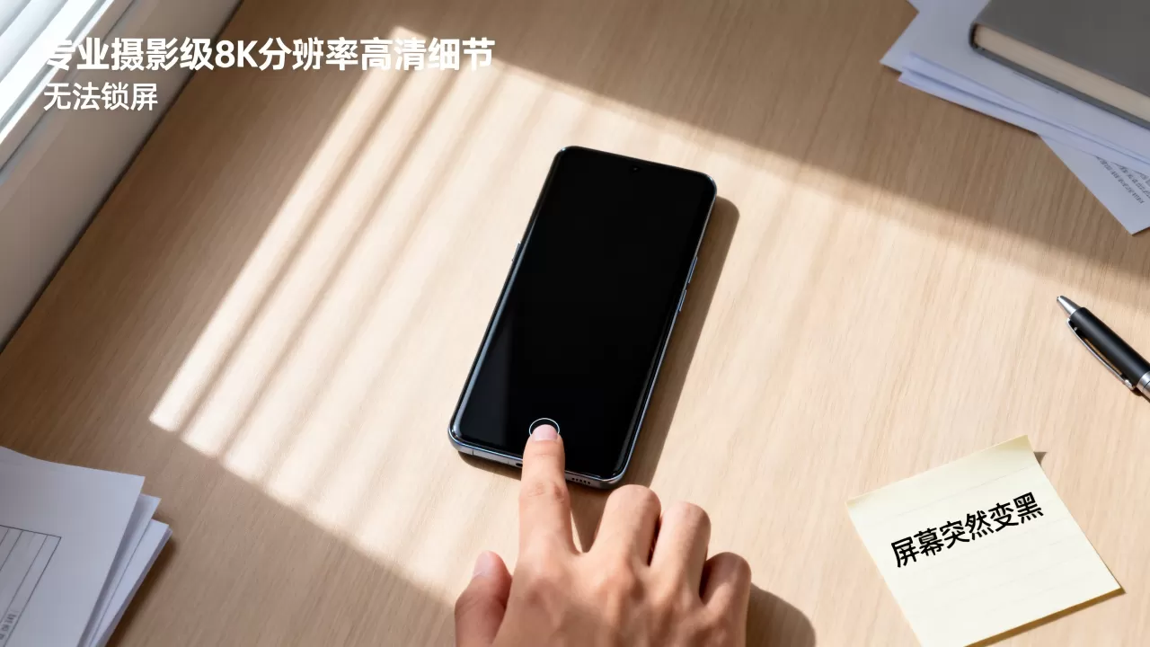 oppo为什么不能锁屏，手机屏幕突然变黑
