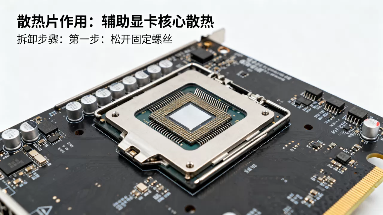 显卡上的散热片有什么用，显卡散热片怎么拆