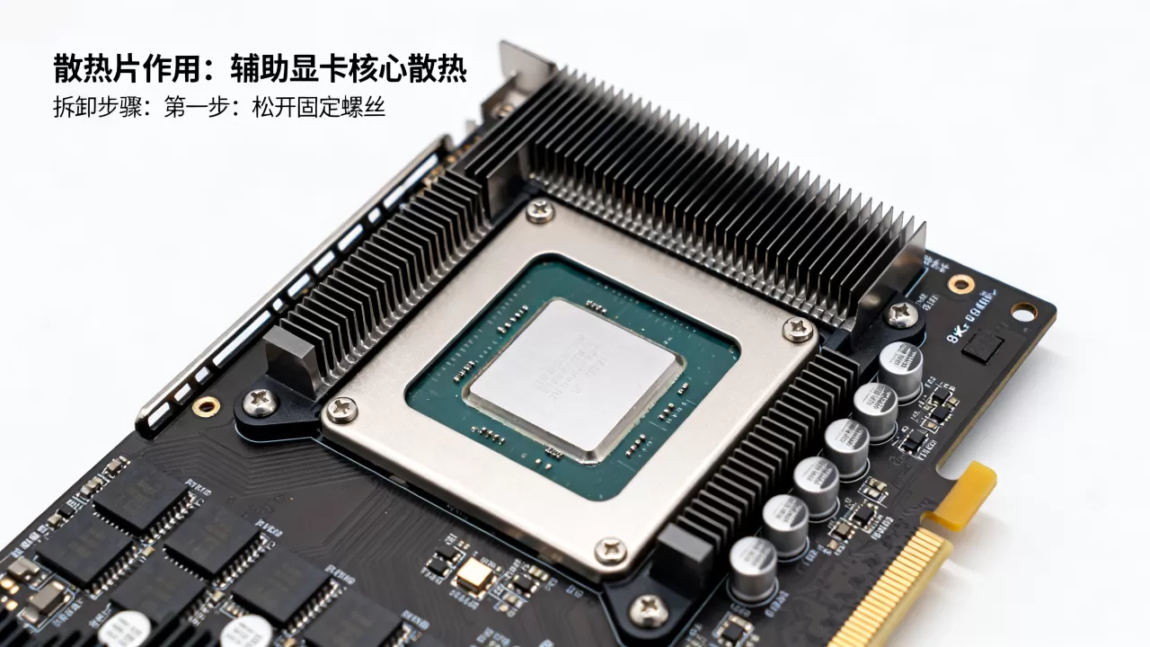 显卡上的散热片有什么用，显卡散热片怎么拆