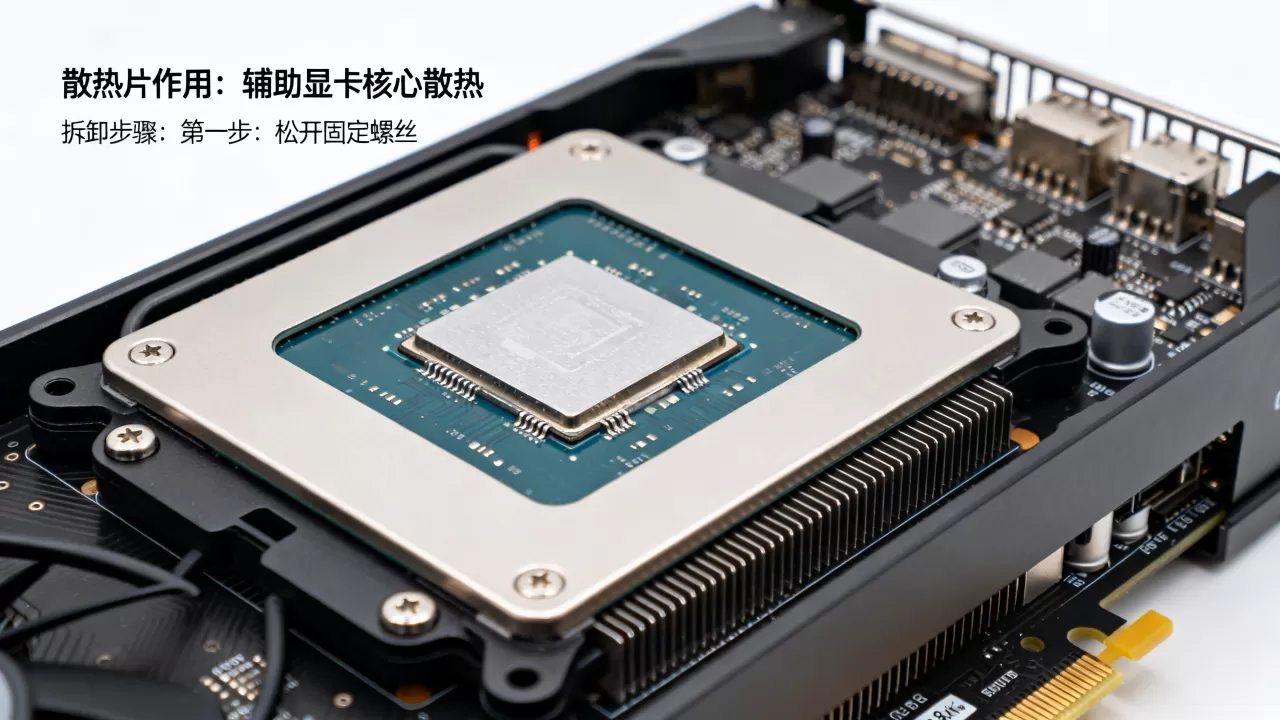 显卡上的散热片有什么用，显卡散热片怎么拆