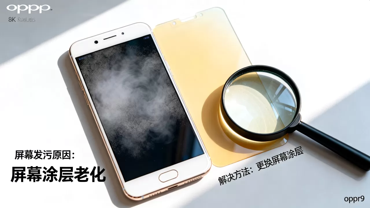 oppor9为什么屏幕发污，oppor9屏幕发黄怎么解决