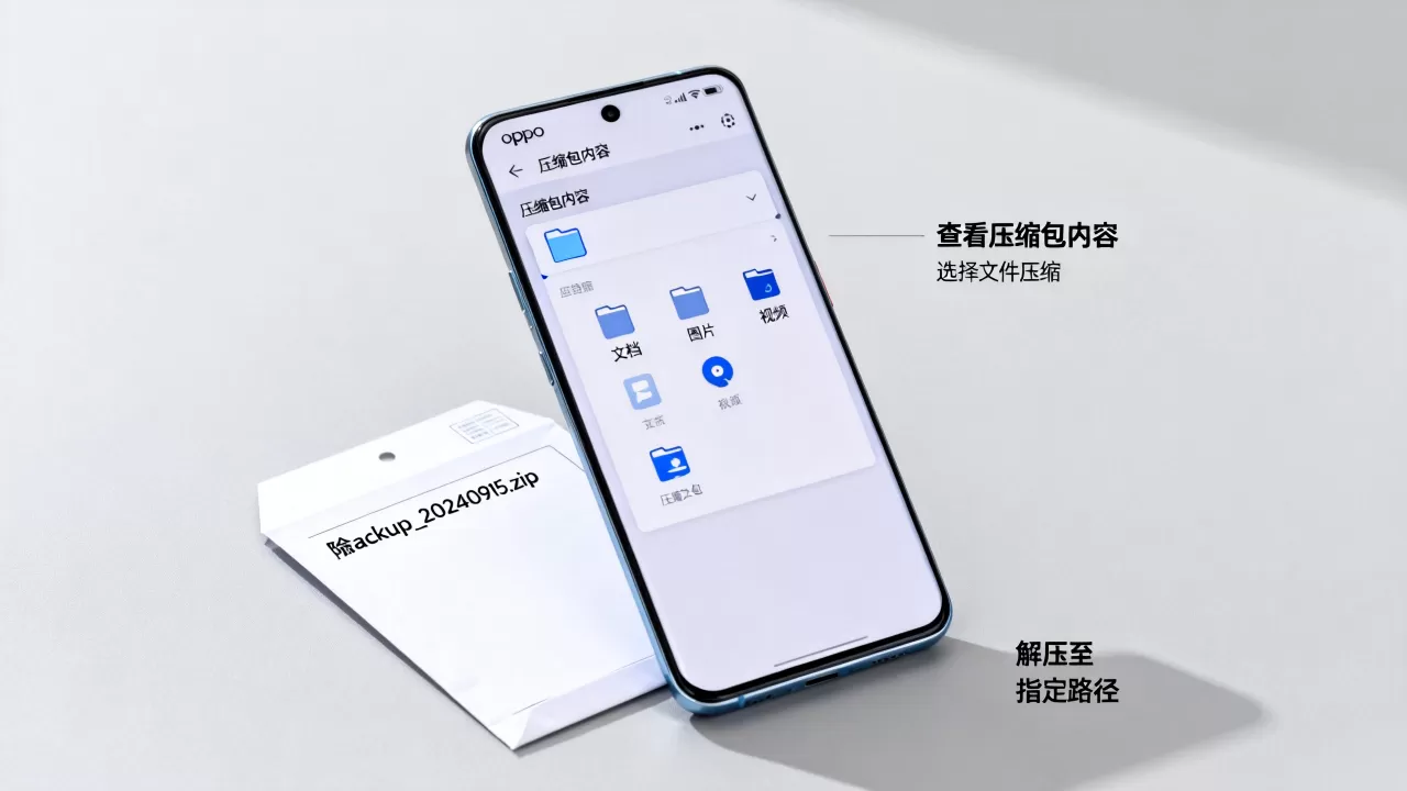 oppo压缩包里都有什么作用,oppo手机自带压缩软件怎么用 oppo压缩包里都有什么作用,oppo手机自带压缩软件怎么用