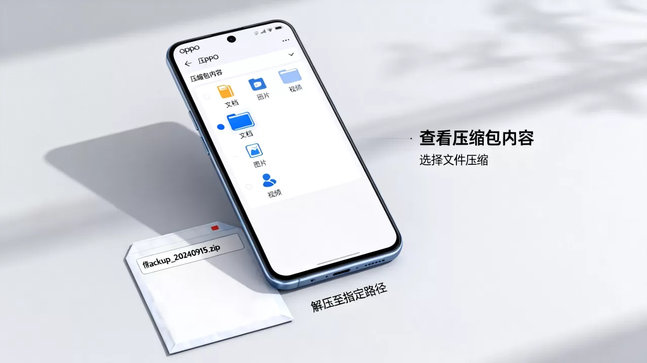 oppo压缩包里都有什么作用,oppo手机自带压缩软件怎么用 oppo压缩包里都有什么作用,oppo手机自带压缩软件怎么用