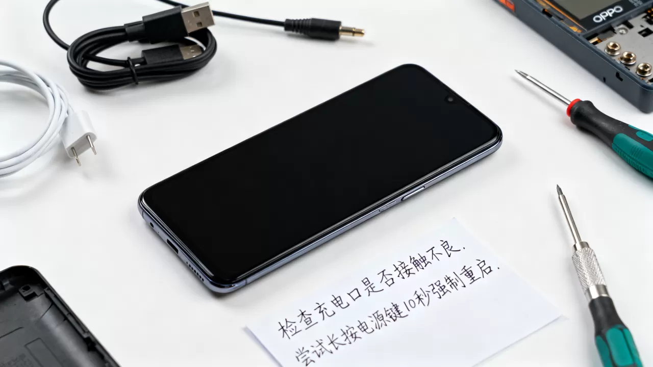 OPPO手机开不了机黑屏是什么原因?手机黑屏无法开机怎么办 OPPO手机开不了机黑屏是什么原因?手机黑屏无法开机怎么办