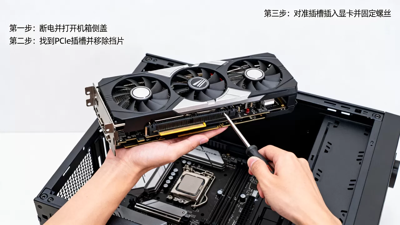 电脑怎么安装独立显卡,显卡安装教程 电脑怎么安装独立显卡,显卡安装教程