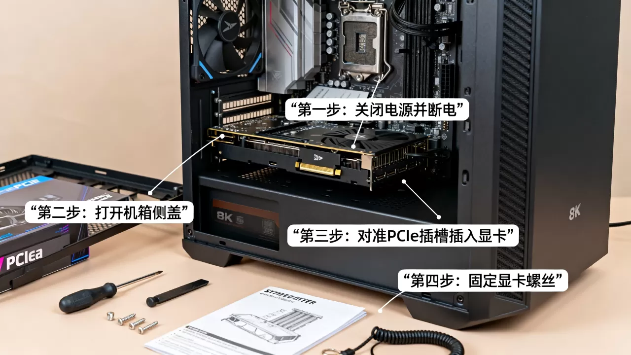 台式怎么安装独立显卡,台式机装独立显卡详细教程 台式怎么安装独立显卡,台式机装独立显卡详细教程