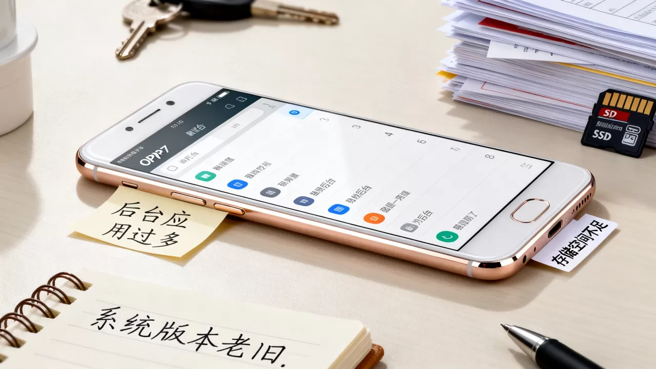 OPPOR7为什么会卡机,手机卡顿原因 OPPOR7为什么会卡机,手机卡顿原因