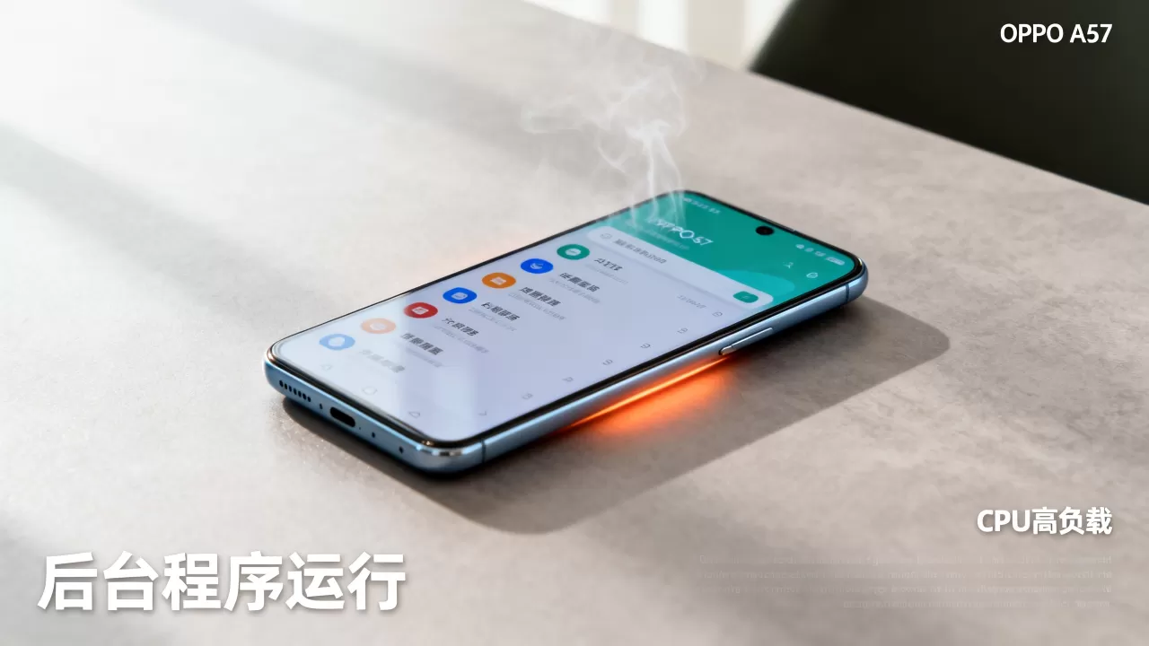 OPPO A57为什么发烫很烫，手机发热严重