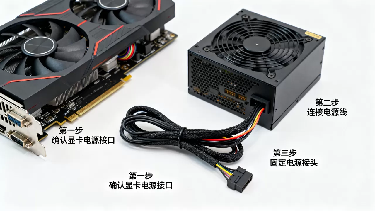 显卡电源怎么安装,显卡电源安装教程 显卡电源怎么安装,显卡电源安装教程