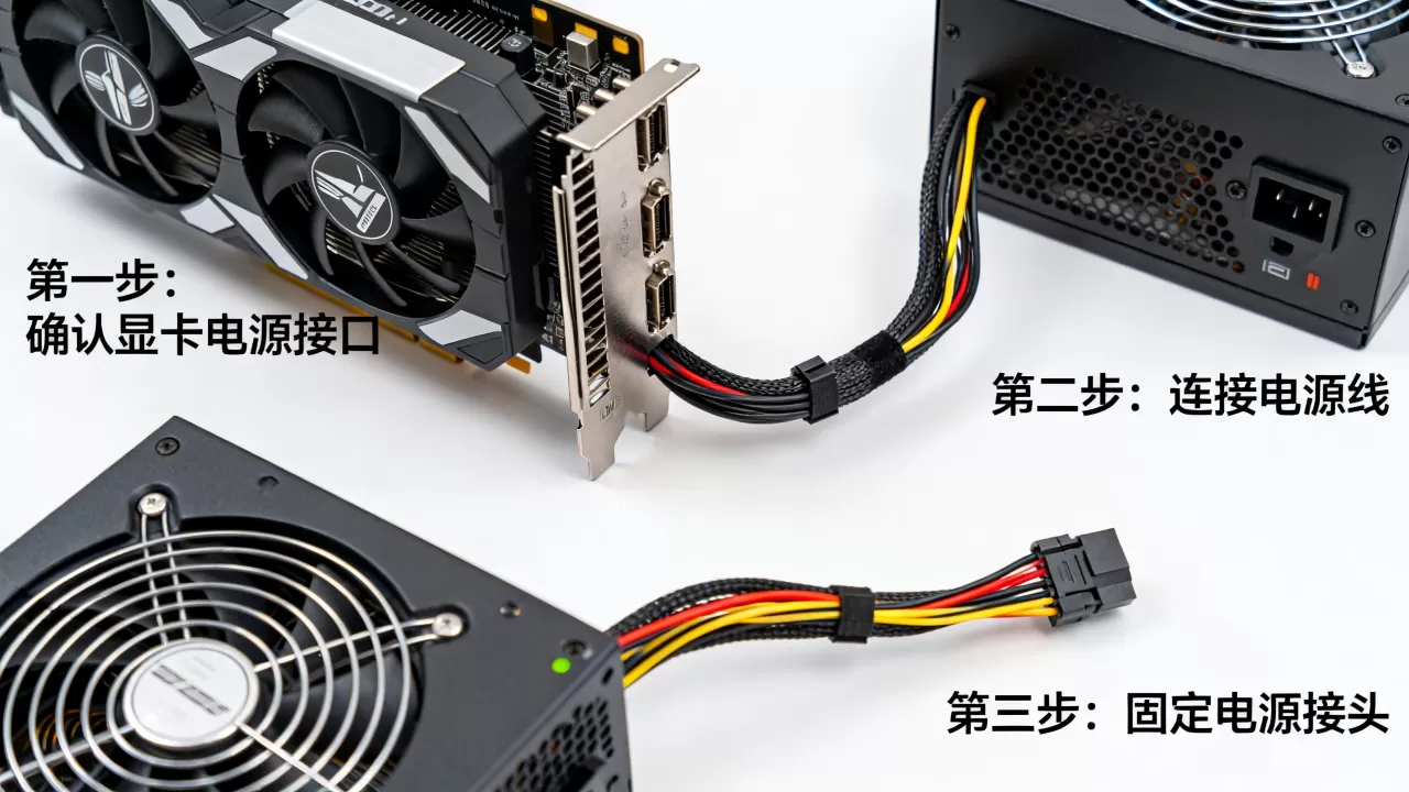 显卡电源怎么安装,显卡电源安装教程 显卡电源怎么安装,显卡电源安装教程