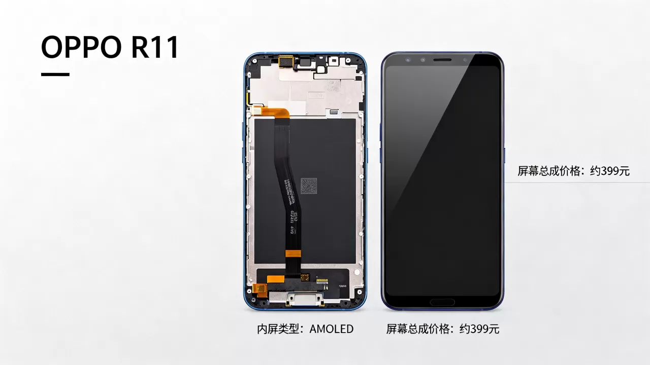 oppor11内屏是什么屏，OPPO R11屏幕总成价格