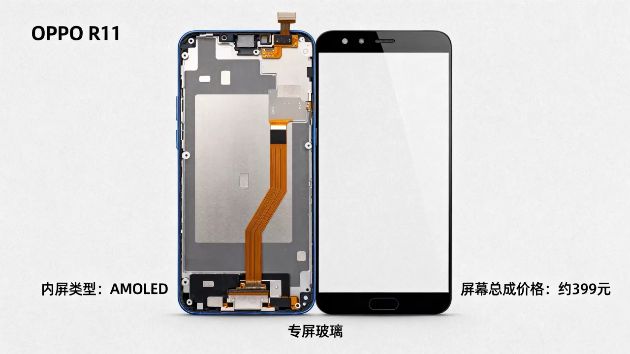oppor11内屏是什么屏，OPPO R11屏幕总成价格