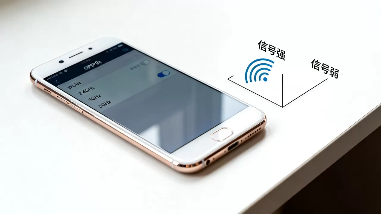 OPPOR9s选什么wlan频带,OPPOR9s连接哪个频段信号好 OPPOR9s选什么wlan频带,OPPOR9s连接哪个频段信号好