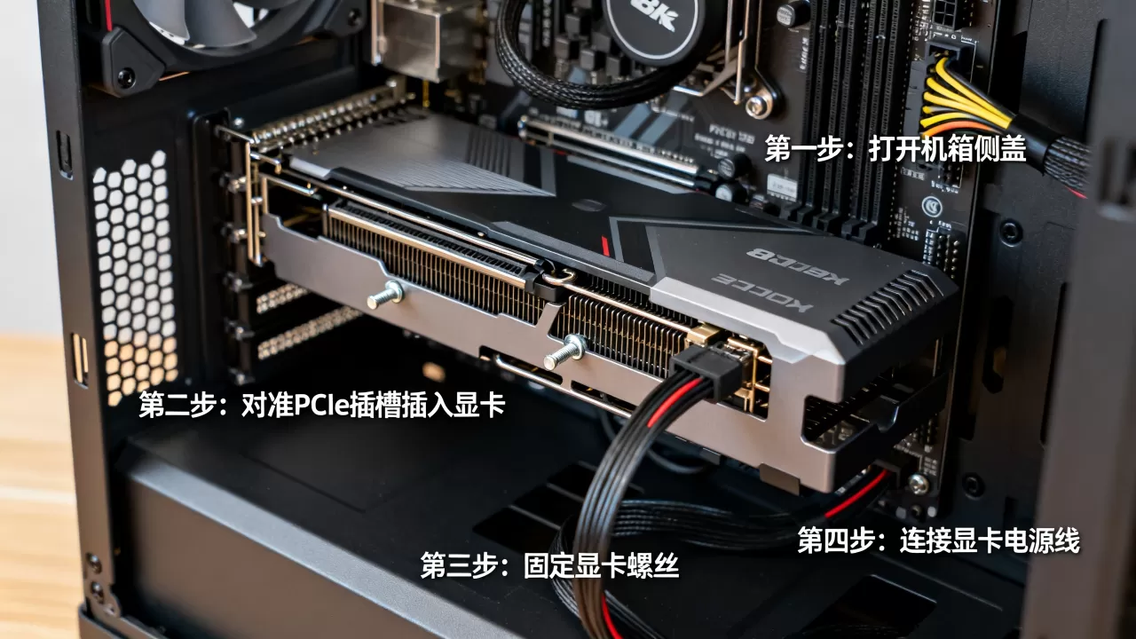 机箱怎么装显卡,显卡安装教程 机箱怎么装显卡,显卡安装教程