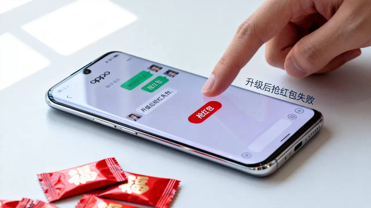 oppo手机升级了为什么抢不了红包,手机升级后抢红包失败 oppo手机升级了为什么抢不了红包,手机升级后抢红包失败
