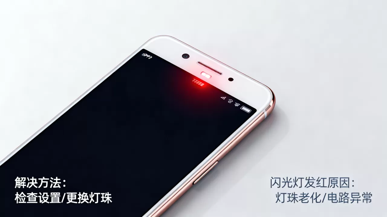 为什么oppo r7s闪光灯发红，oppo r7s闪光灯发红怎么办