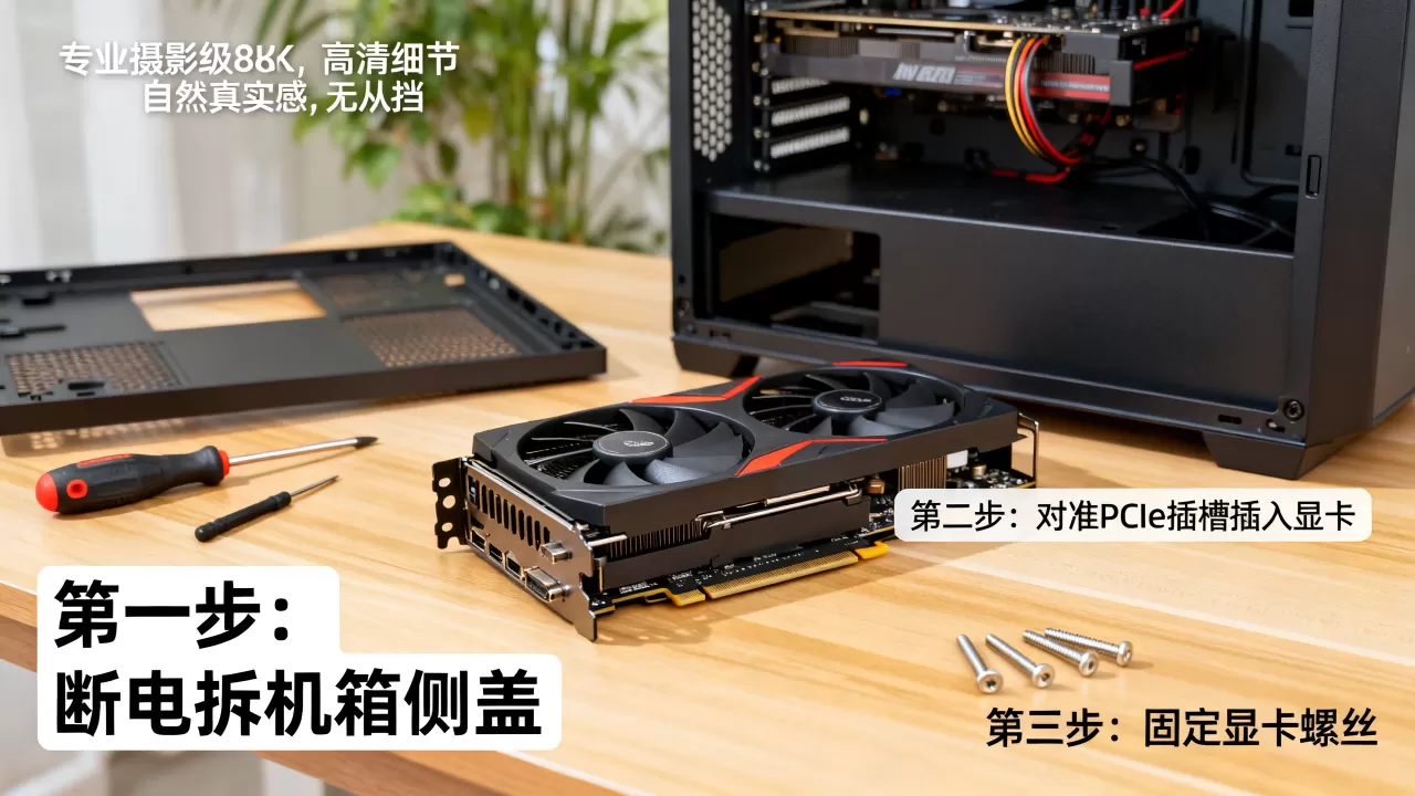 台式机独立显卡怎么安装,台式机独立显卡安装教程 台式机独立显卡怎么安装,台式机独立显卡安装教程