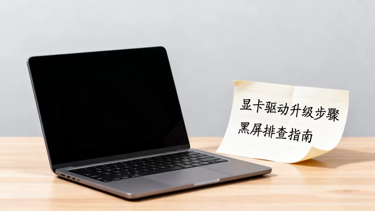 笔记本显卡驱动升级后黑屏怎么办，笔记本显卡驱动