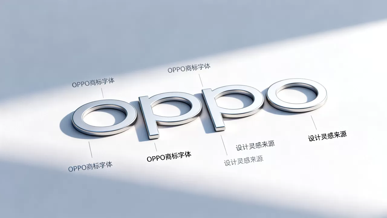 OPPO商标是什么字体,OPPO标志设计灵感 OPPO商标是什么字体,OPPO标志设计灵感