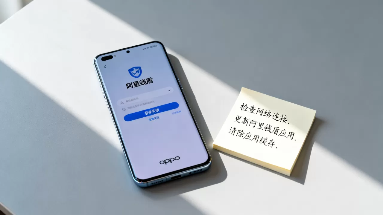 oppo为什么登陆不了阿里钱盾，oppo手机阿里钱盾登录失败解决方法