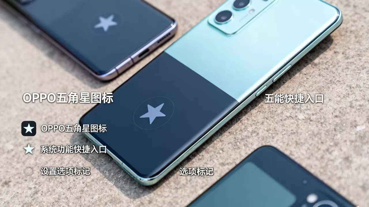 oppo五角星什么用，oppo手机五角星图标代表什么意思