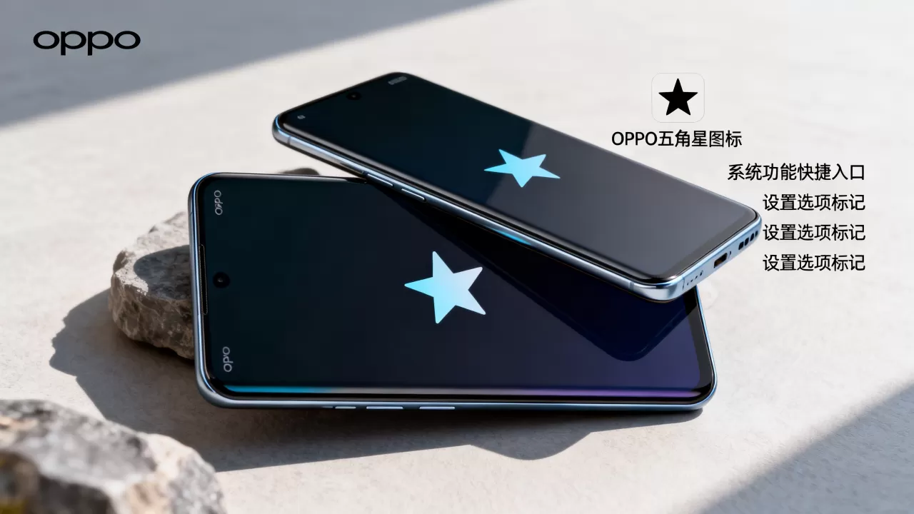 oppo五角星什么用，oppo手机五角星图标代表什么意思