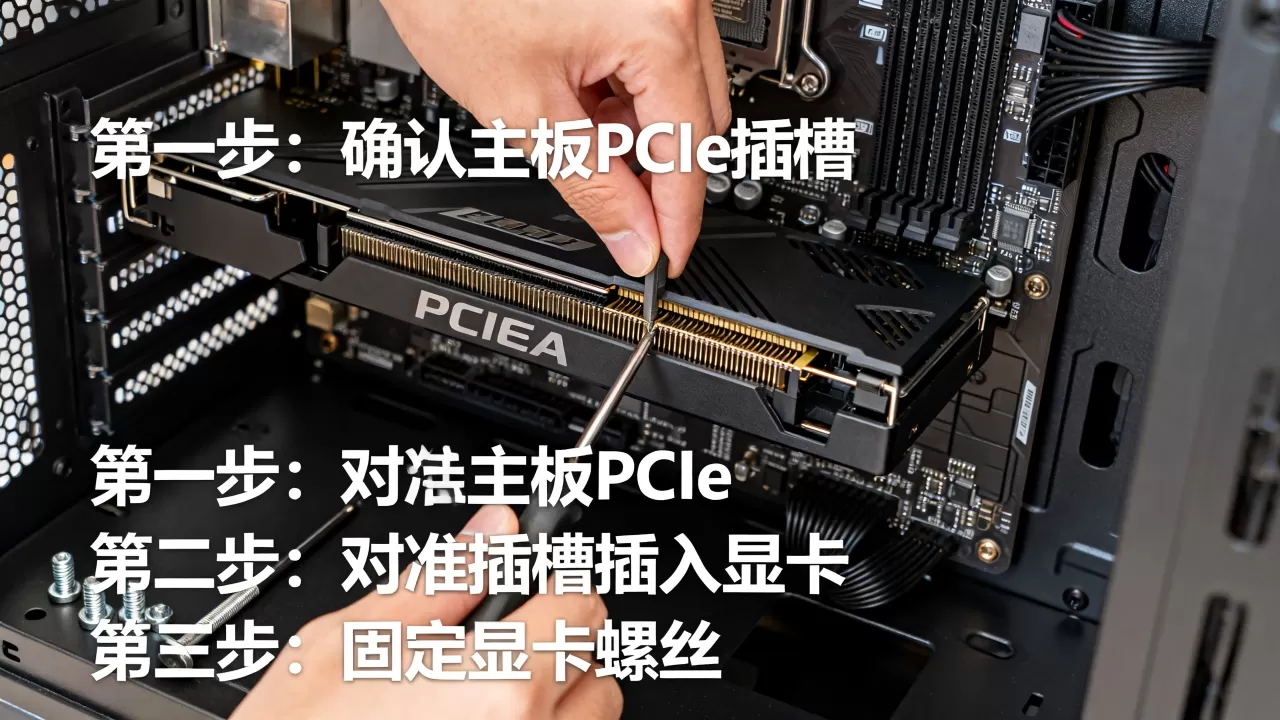 组装机怎么装显卡，电脑组装机安装显卡教程