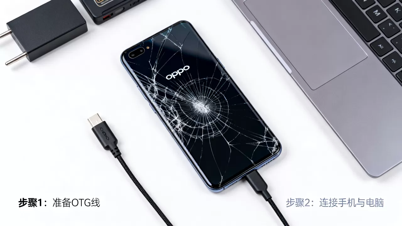 OPPO手机什么破屏锁，oppo手机屏幕碎了怎么解锁