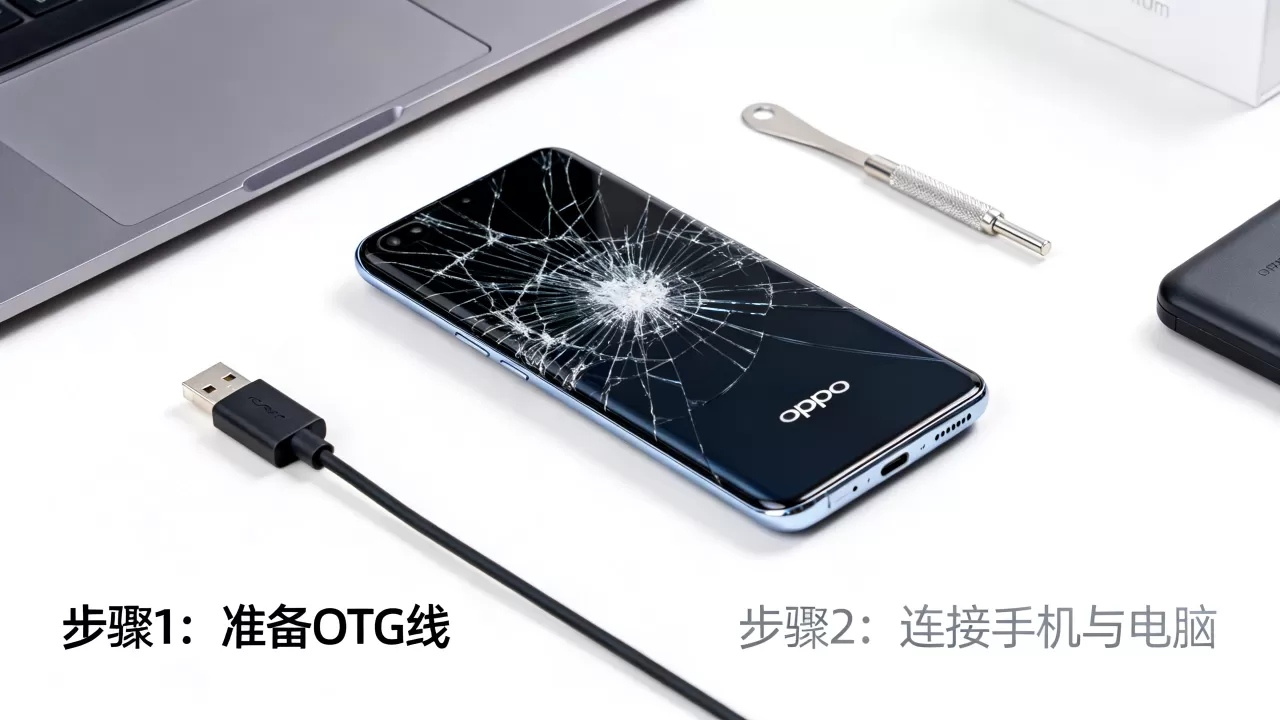 OPPO手机什么破屏锁，oppo手机屏幕碎了怎么解锁