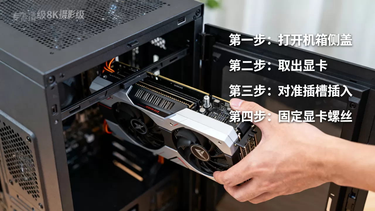 怎样在电脑安装显卡,显卡安装教程 怎样在电脑安装显卡,显卡安装教程