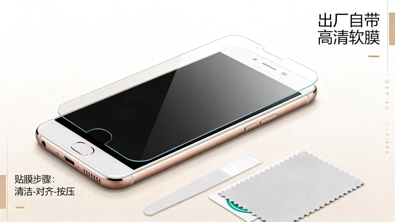 oppor9s出厂自带什么膜，OPPO R9s贴膜