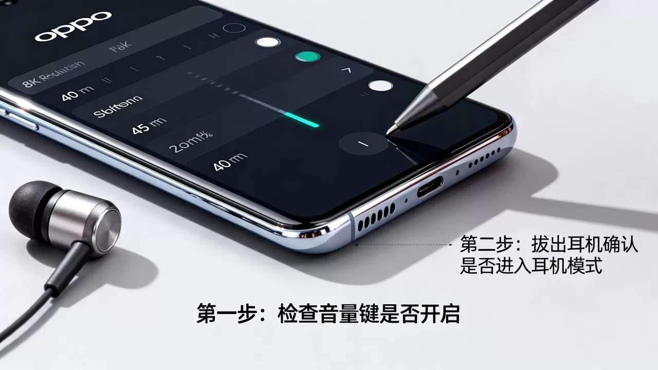 OPPO手机突然没声音怎么办?手机无声故障排查 OPPO手机突然没声音怎么办?手机无声故障排查