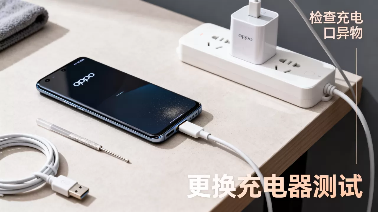 OPPO为什么充不上电?手机充电没反应怎么办 OPPO为什么充不上电?手机充电没反应怎么办