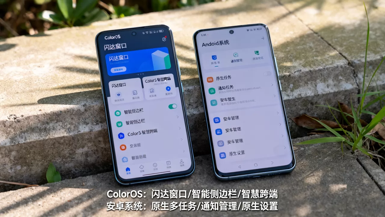 oppo两个系统都有什么功能，ColorOS和安卓系统有什么区别