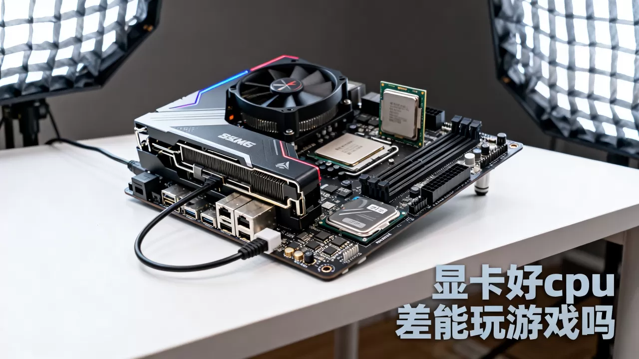 显卡好cpu差能玩游戏吗，显卡好cpu差