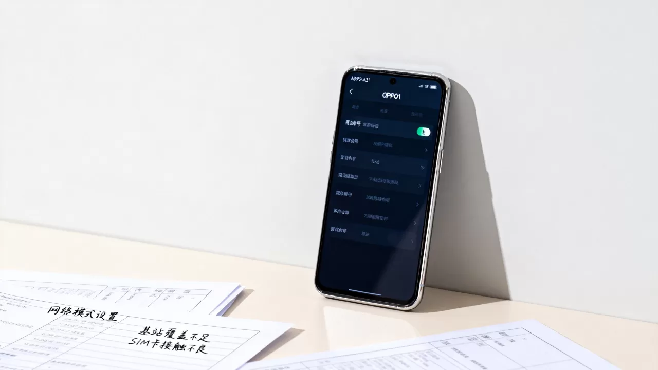为什么手机信号上没有e字oppoa31，手机信号无E图标原因