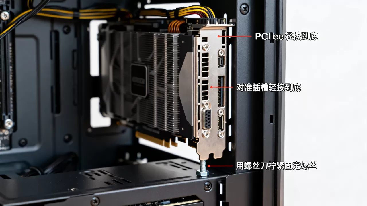 主机箱的显卡怎么安装,主机箱显卡安装教程 主机箱的显卡怎么安装,主机箱显卡安装教程