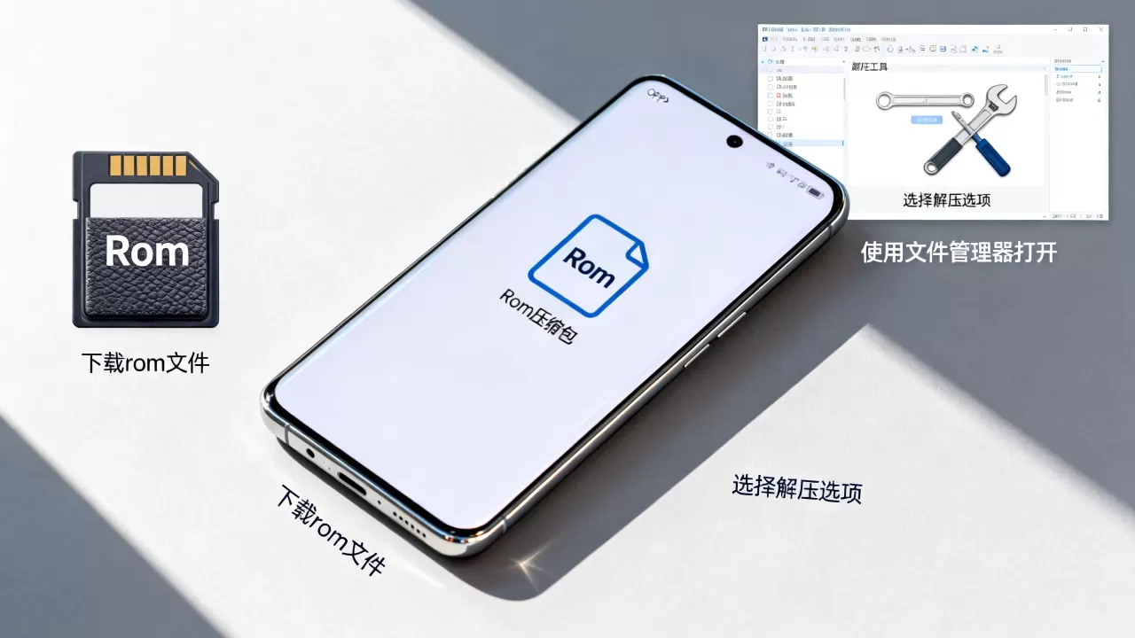 oppo下载rom用什么打开，oppo手机rom文件怎么解压