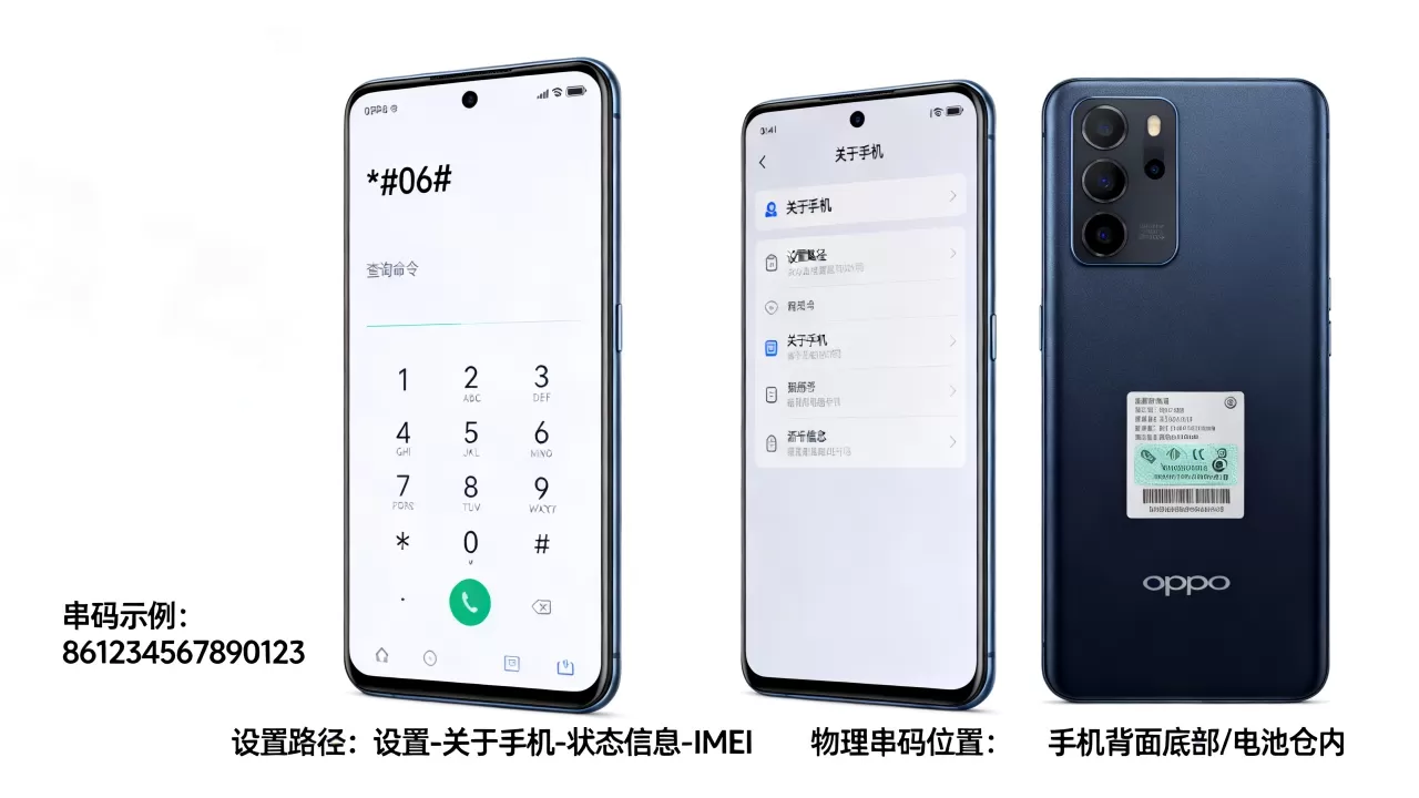 OPPO手机串码是什么样的，OPPO手机串码在哪里看