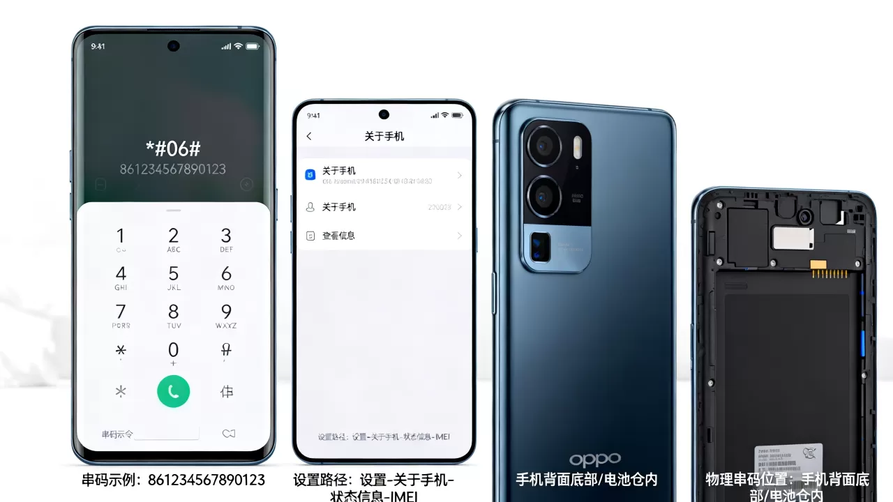 OPPO手机串码是什么样的，OPPO手机串码在哪里看