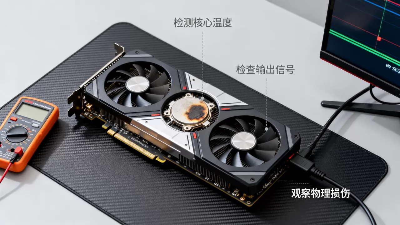 检测显卡核心是否损坏,显卡核心坏了怎么办 检测显卡核心是否损坏,显卡核心坏了怎么办