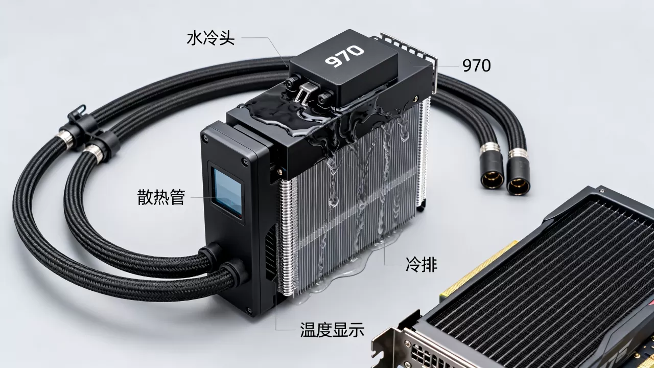 显卡970水冷散热效果如何,显卡970水冷 显卡970水冷散热效果如何,显卡970水冷