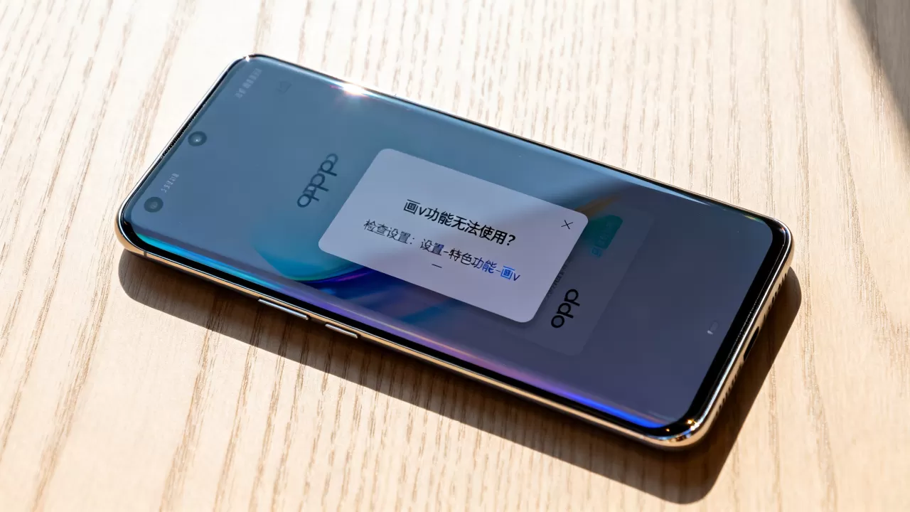 oppo画v出现什么,oppo手机画v功能无法使用怎么办 oppo画v出现什么,oppo手机画v功能无法使用怎么办