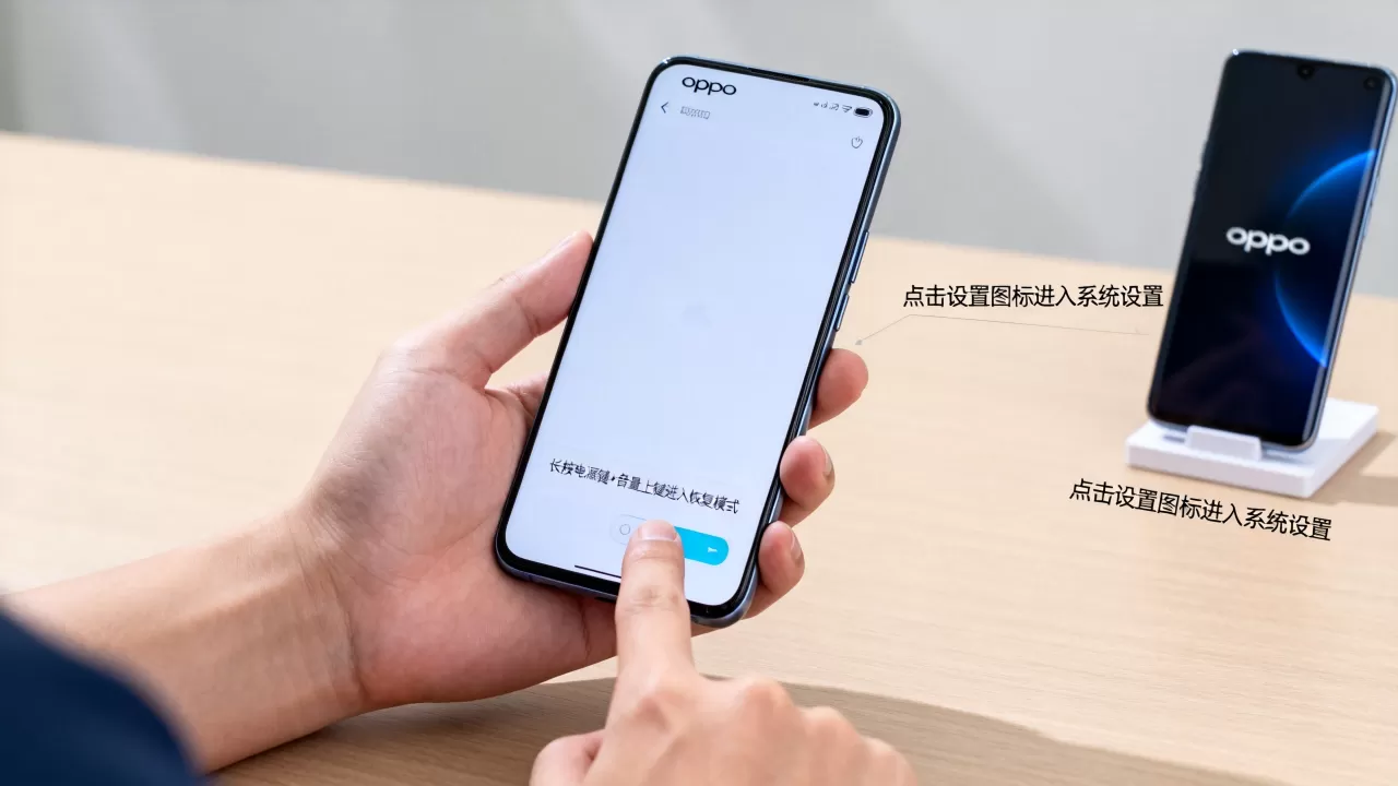 oppo摁什么键进,oppo手机进入系统设置或恢复模式按什么键 oppo摁什么键进,oppo手机进入系统设置或恢复模式按什么键