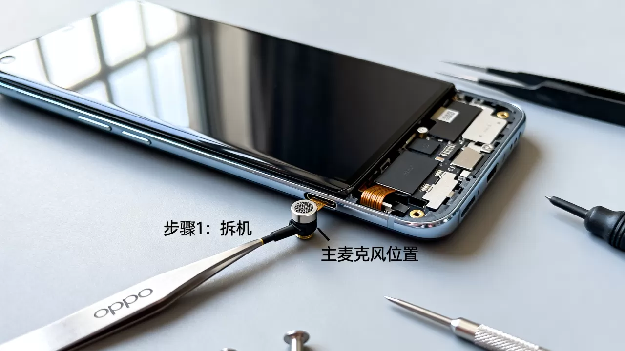 oppo主mic是什么,OPPO手机主麦克风坏了怎么修 oppo主mic是什么,OPPO手机主麦克风坏了怎么修